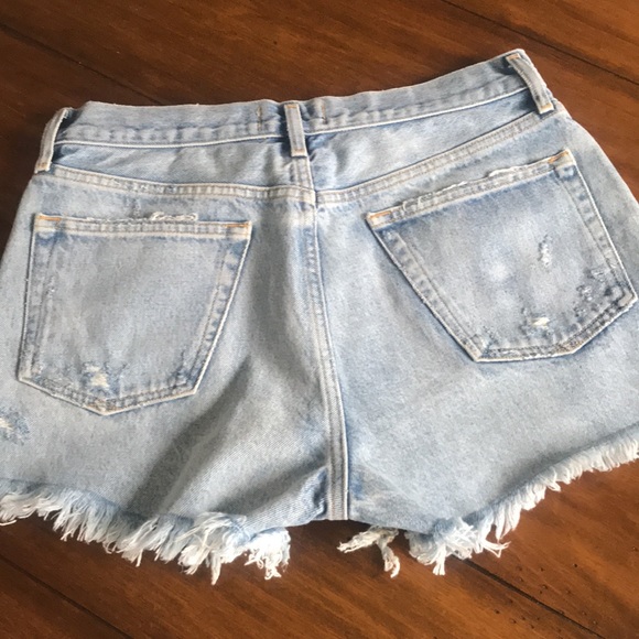 Agolde Swapmeet denim shorts - Picture 4 of 5